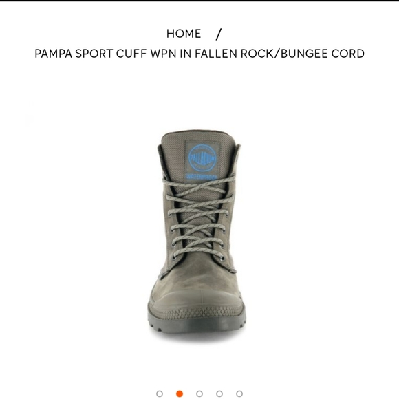 NWT Palladium boot Pampa Sport Cuff WPN waterproof - Picture 5 of 7